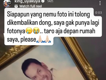 Minta Penjarah Kembalikan Foto Pernikahannya, Uya Kuya: Saya Gak Punya Lagi