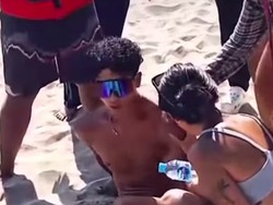 Turis Asing Terjatuh saat Jogging di Pantai Kuta Bali, Jalanan Rusak jadi Sorotan