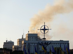 Rusia Luncurkan 805 Drone, Gedung Pemerintah Ukraina Terbakar