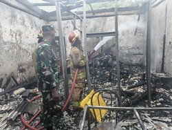 Kios Pedagang Pecel Lele di Gunungputri Bogor Kebakaran, Dua Orang Tewas