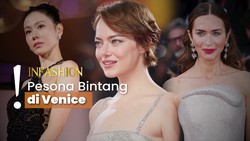 Sederet Gaun Mewah Emma Stone-Son Ye-jin di Venice Film Festival 2025