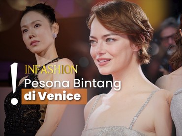img-title Sederet Gaun Mewah Emma Stone-Son Ye-jin di Venice Film Festival 2025