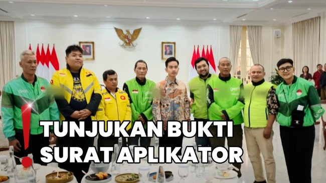 Driver Ojol Bantah Tudingan sebagai Intel saat Temui Wapres Gibran