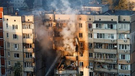 Fakta-fakta Rusia Serang Ukraina: Pakai 800 Drone-Gedung Terbakar
