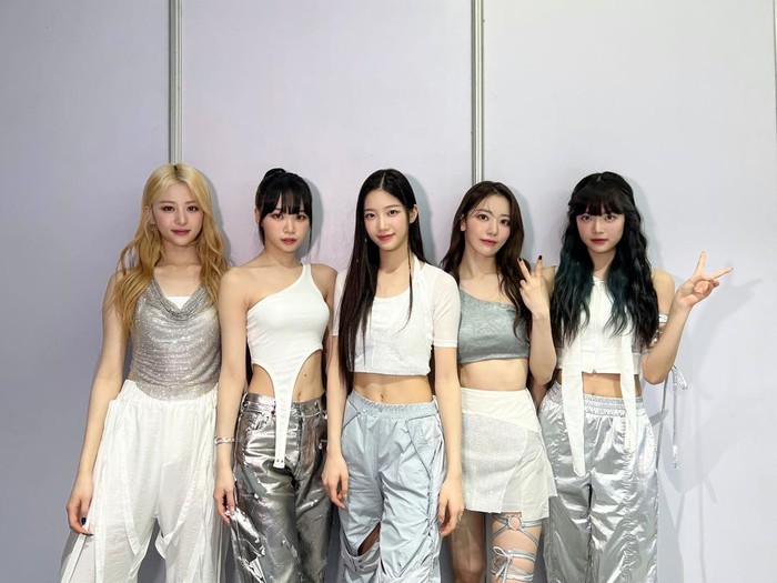 LE SSERAFIM adalah idol K-Pop kedua yang tampil di America's Got Talent. Sebelumnya, BTS sudah lebih dulu tampil di acara ini./ Foto: x.com/le_sserafim