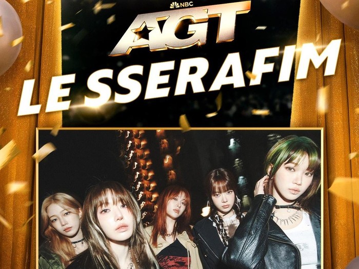 LE SSERAFIM akan tampil di America's Got Talent pada 10 September. Mereka dijadwalkan tampil di acara ini di sela-sela kesibukannya menggelar tur konser di Amerika./ Foto: instagram.com/le_sserafim