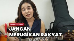Mayang Lucyana-Vidi Aldiano Nyanyikan Lagu Nasionalisme Sindir DPR