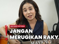 Mayang Lucyana-Vidi Aldiano Nyanyikan Lagu Nasionalisme Sindir DPR