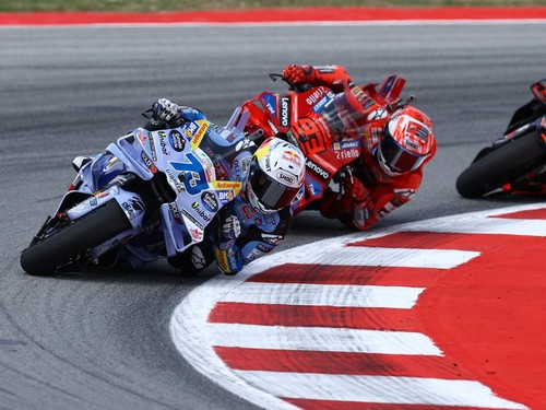 FOTO: Ketika Alex Hentikan Rekor Sapu Bersih Marc Marquez