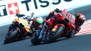 Sorotan Dunia Olahraga CNN Sport : MotoGP Catalunya: Bagnaia Lupakan GP24, Puji Marquez Setinggi Langit