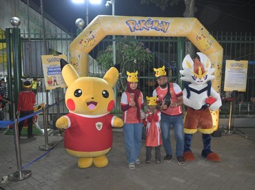 Pokemon Meriahkan Pertandingan Timnas U23 Vs Makau