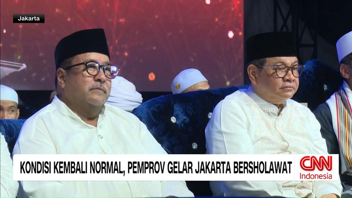 VIDEO: Kondisi Kembali Normal, Pemprov Gelar Jakarta Berselawat