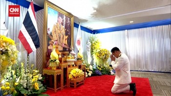 VIDEO: Momen Anutin Hormati Raja Sebelum Dilantik Jadi PM Thailand