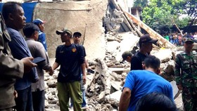 54 Orang Terluka Tertimpa Bangunan Majelis Ambruk di Ciomas Bogor