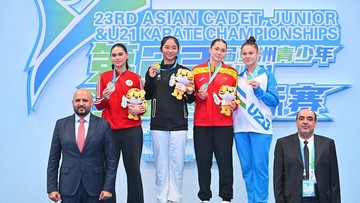 Berita Olahraga Terkini CNN Sport : Indonesia Raih Emas Kejuaraan Asia Karate 2025