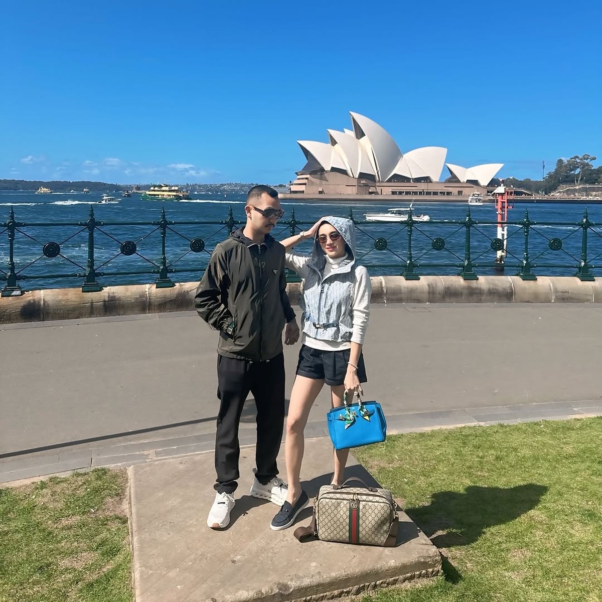 Angel Karamoy dan Gusti Ega