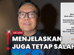 Video Minta Setop Serang Eks-Pacar Diarsip, Ari Lasso: Demi Kebaikan