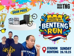 Jangan Ketinggalan! Yuk Fun Run Sambil Seru-seruan di Benteng Run 2025