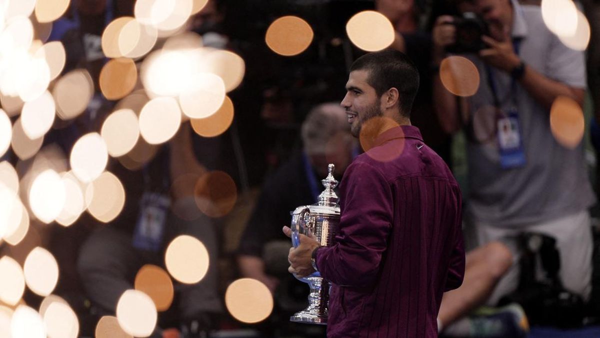 Hasil US Open: Carlos Alcaraz Juara Usai Kalahkan Sinner
