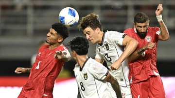 Sorotan Dunia Olahraga CNN Sport : Hasil Indonesia vs Lebanon Imbang, Garuda Frustrasi Sepanjang Laga