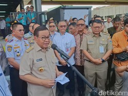 Pramono Ungkap Perbaikan JPO Senen-PMJ Digarap KemenPU, Selesai Desember