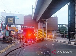 Jalan Fatmawati Stasiun MRT Cipete Ditutup Sementara Imbas Kebakaran Ruko