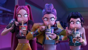 Tembus 300 Juta Penonton, Berapa Keuntungan K-Pop Demon Hunters di Netflix?