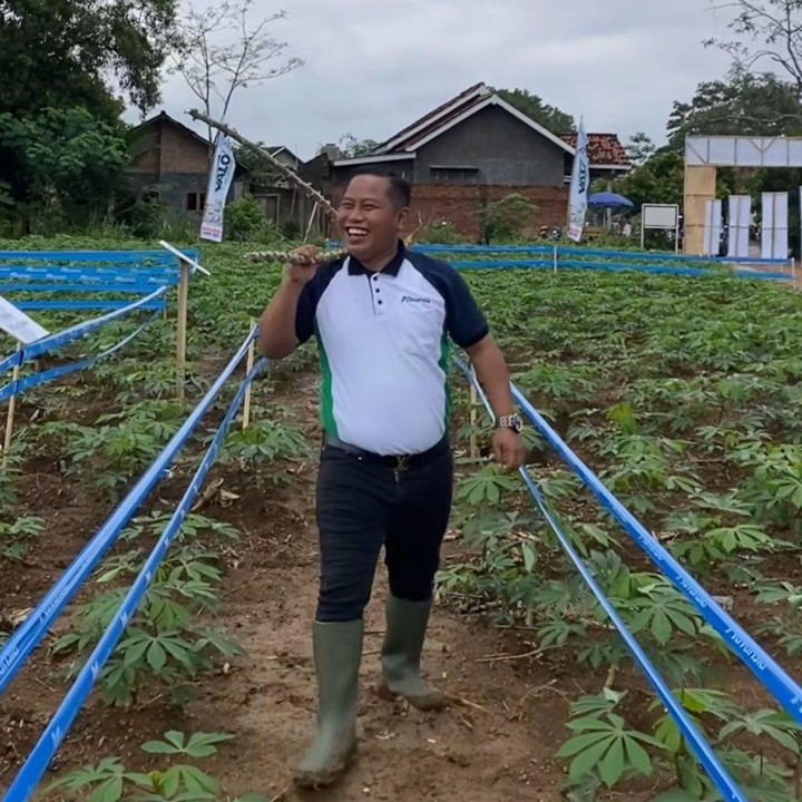 <p>Kisah Narji pun menuai banyak komentar positif dari warganet, Bunda. Sampai-sampai ada yang menyarankan agar ia memperluas usaha pertaniannya. &ldquo;Buka lahan pertanian lagi plus peternakan sapi Abang Narji, sukses terus dan sehat selalu buat Abang,&rdquo; tulis akun <em>@mub****</em>. &ldquo;Bahagia banget om Narji,&rdquo; kata <em>@and****</em>. &ldquo;Istrinya pinter, tidak foya-foya.. Investasi lah selagi ada, karena roda berputar,&rdquo; tambah <em>@mykid***</em>. (Foto: Instagram @narji)</p>