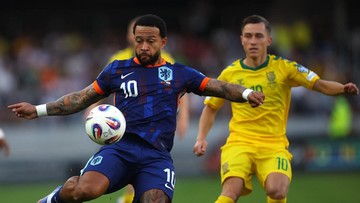 Berita Olahraga Terkini CNN Sport : Hasil Kualifikasi Piala Dunia: Depay Dua Gol, Belanda Menang Tipis