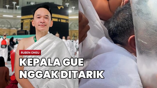 Ruben Onsu Bisa Cium Hajar Aswad: Rintangan Terberat di Hidup Gue