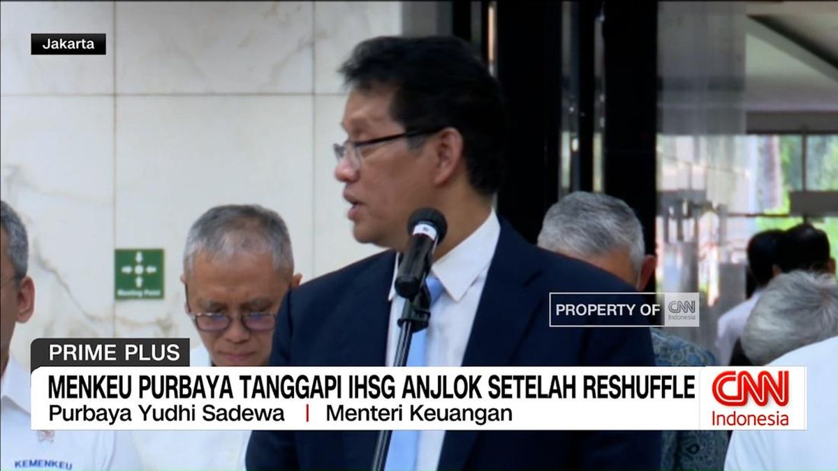 VIDEO: Reshuffle, Menkeu Purbaya Tanggapi IHSG Anjlok