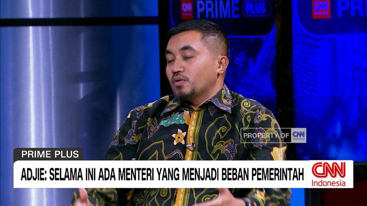 VIDEO: Adjie: Ada Menteri-menteri yang Jadi Beban Pemerintah