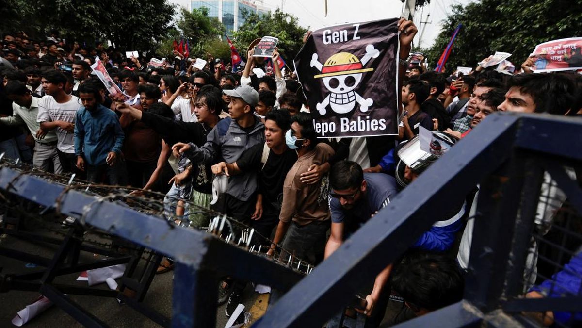 Bendera One Piece di Demo RI Menjalar ke Nepal hingga Prancis