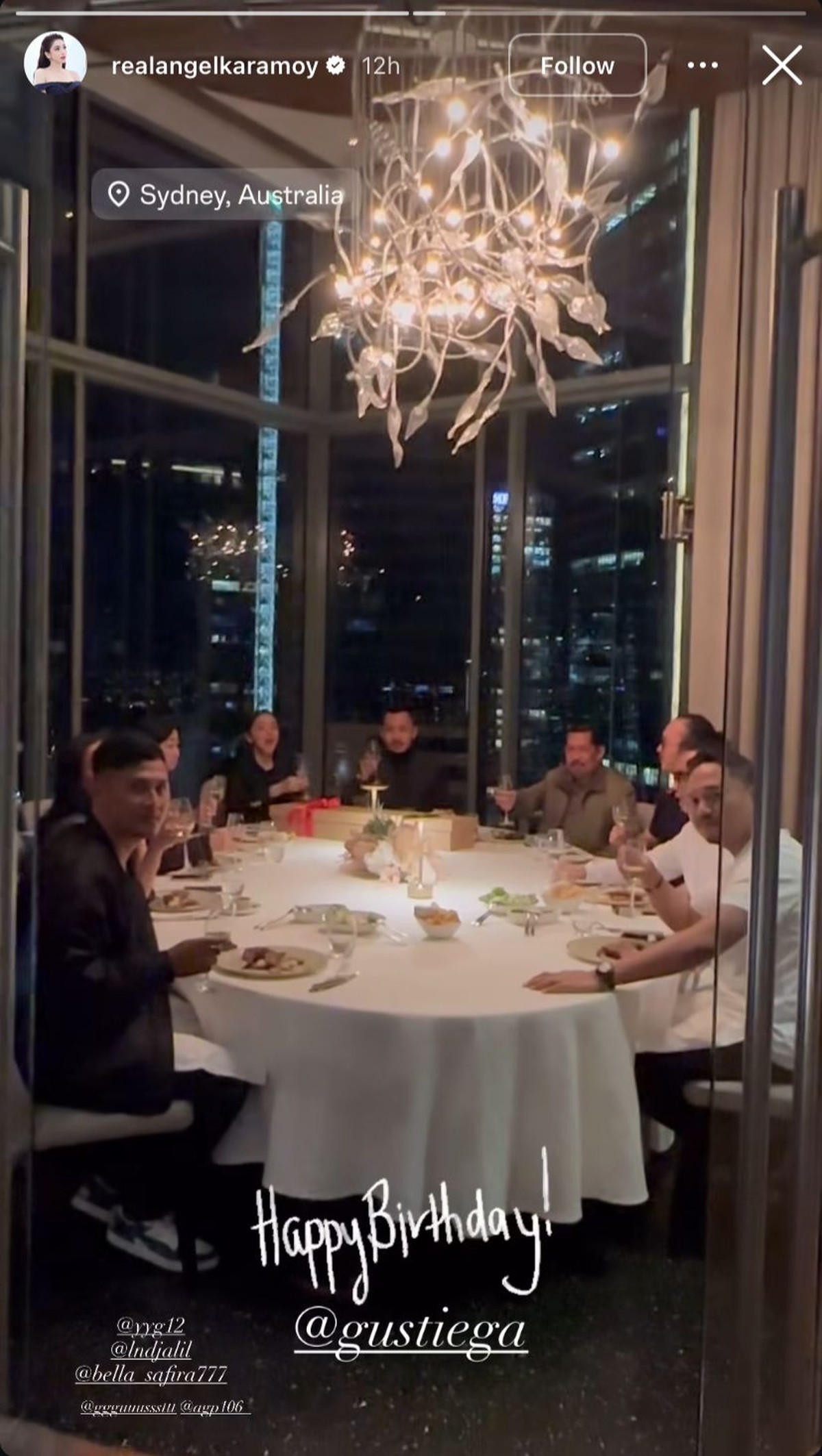 Angel Karamoy dan Gusti Ega