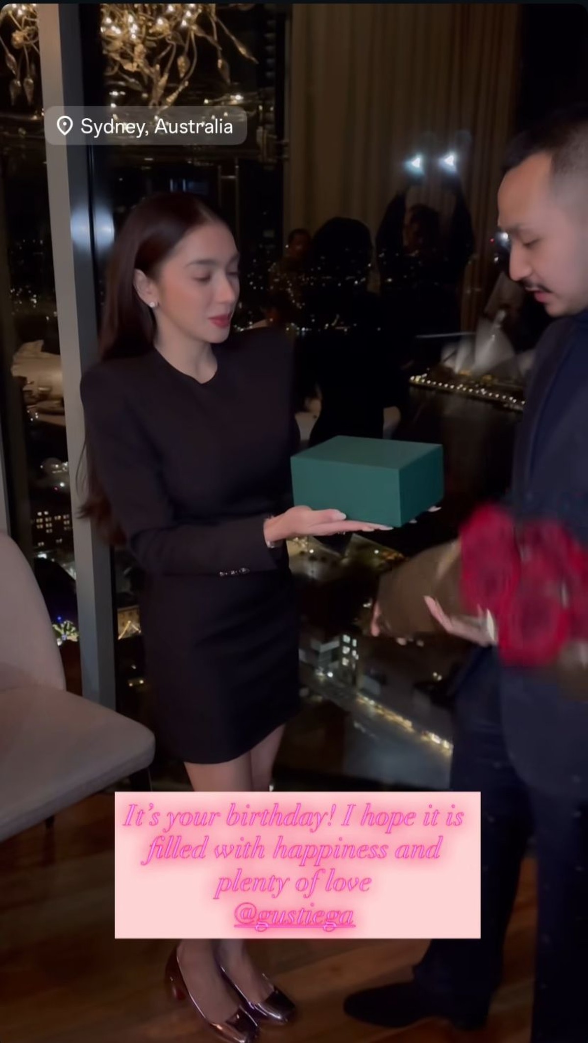 Angel Karamoy dan Gusti Ega