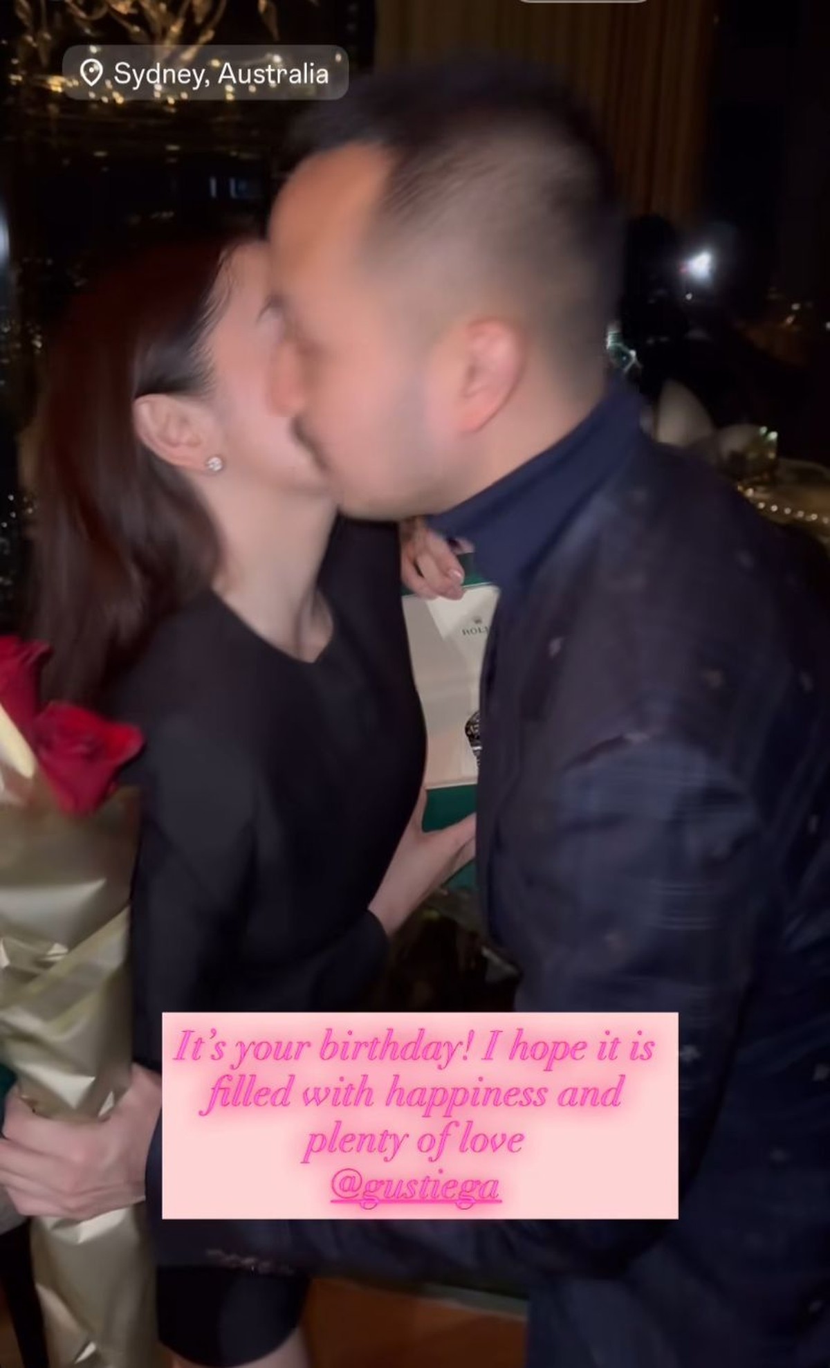 Angel Karamoy dan Gusti Ega