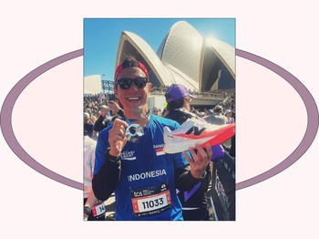 Daniel Mananta dan Garis Finish Terakhir World Marathon Majors