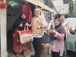 BAGUNA PDI P DKI Jakarta Salurkan Bantuan Ibu Hamil untuk Cegah Stunting