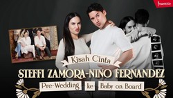 Kisah Cinta Steffi Zamora-Nino Fernandez: Pre-Wedding ke Baby on Board