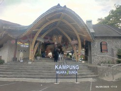 Kampung Muara Sunda, Restoran Bernuansa Bali yang Pernah Disinggahi Jokowi