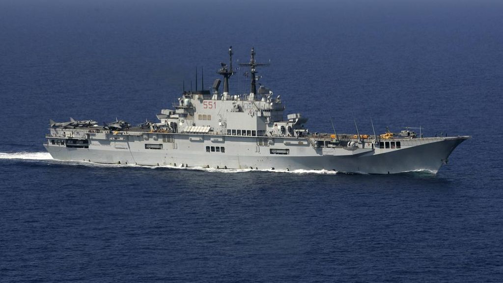 Spesifikasi Kapal Induk Garibaldi yang Akan Dihibahkan Italia ke RI