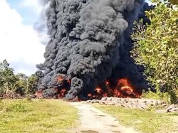Pabrik Ban Bekas di Konawe Selatan Kebakaran, 1 Pekerja Tewas Mengenaskan