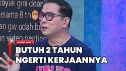 Krisna Mukti Ngaku Pernah  jadi Anggota DPR Cuma Modal Popularitas