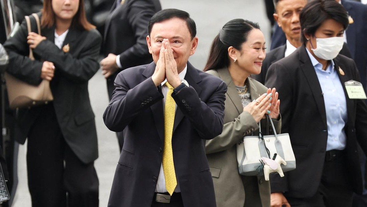 Eks PM Thailand Thaksin Sinawarta Sowan Malam-Malam ke Prabowo