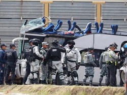 Kecelakaan Kereta Barang Vs Bus Tingkat di Meksiko, 10 Orang Tewas