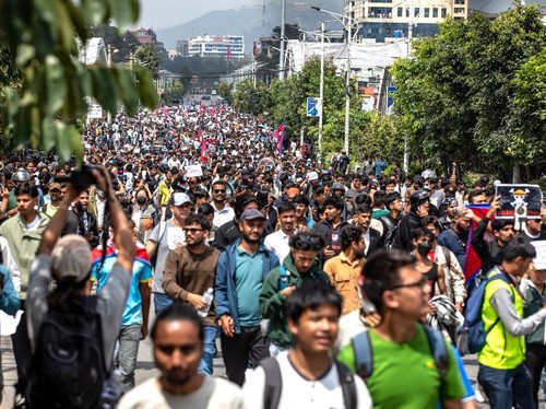 Polisi Nepal Tembaki Demonstran Minta Setop Blokir Medsos, 17 Tewas