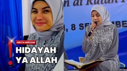 Terlihat Tenang, Nikita Mirzani Baca Saritilawah di Rutan Pondok Bambu