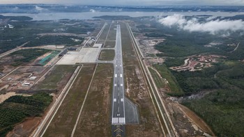 FOTO: Penampakan Terkini Bandara IKN