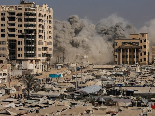 Israel Mulai Serbuan Pasukan Darat ke Gaza City