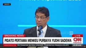 VIDEO: FULL Pidato Pertama Purbaya Yudhi Sadewa Sebagai Menkeu